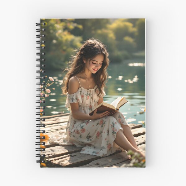Item preview, Girl with book in hand designed and sold by Marcu Ioachim.