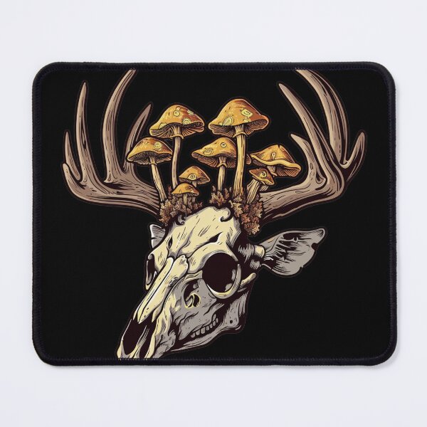 Item preview, Skull Mushrooms Natural Motif designed and sold by titanosdesign.