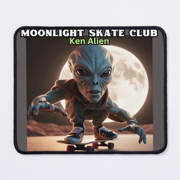 Item preview, Ken Alien, Moonlight Skate Club designed and sold by FroggyFly Designs.