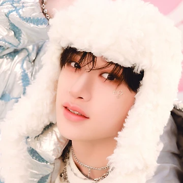 Bang Chan Stray Kids ot8 pink poster 5 o'clock SKZ KPOP