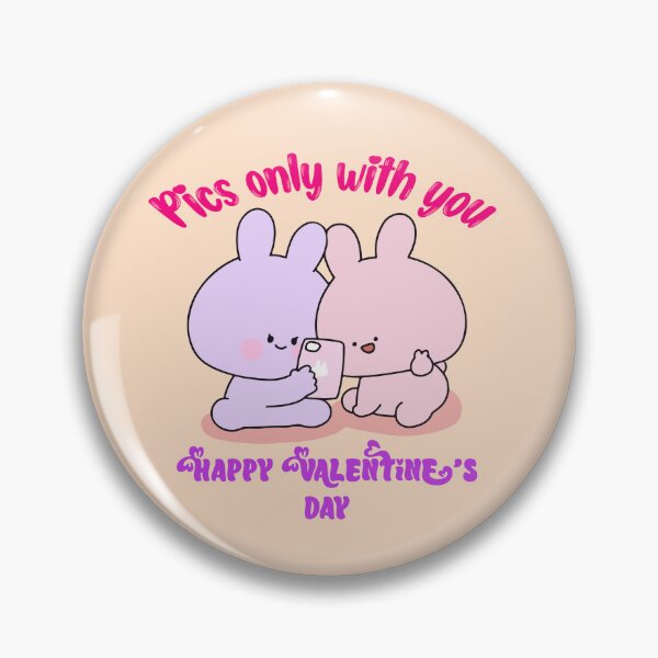 Item preview, Asamimichan - Happy Valentine's Day, Pics Only with You Bunny Couple designed and sold by FEBRICAST.