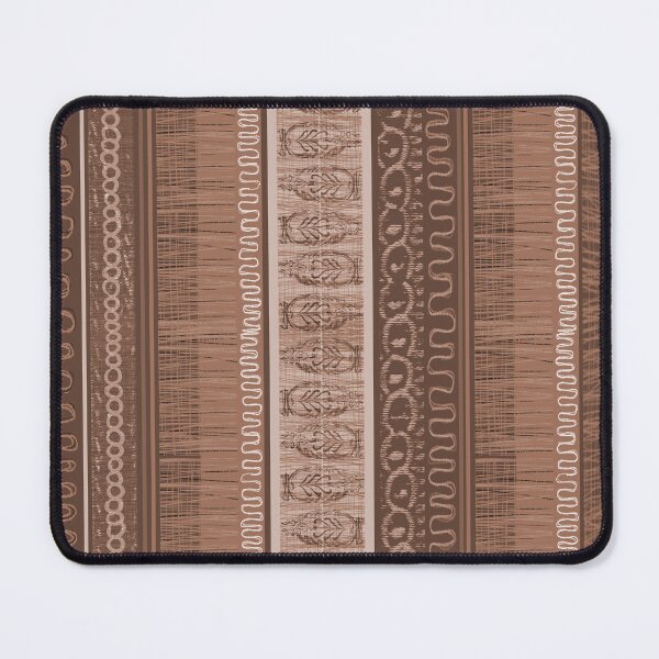 Item preview, Punk & Pageantry Braid Stripe, vertical, Mocha Mousse monochrome designed and sold by ncxadair.