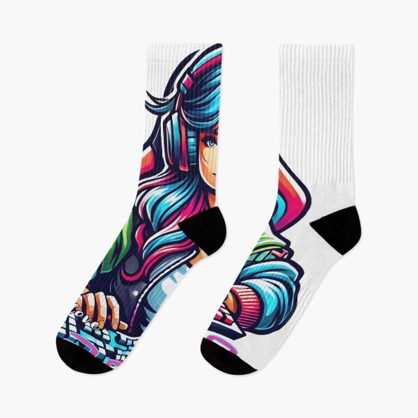 Item preview, Woman with keyboard and mouse, We love video games 3 lettering designed and sold by Salimgor Hangaround Music.