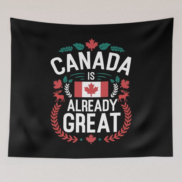 Item preview, Canada Is Already Great Funny Patriotic Moose designed and sold by Designer-Girl.