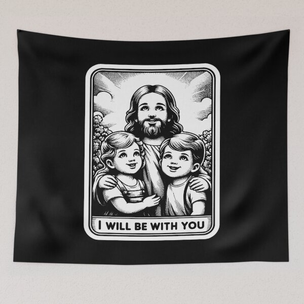 Item preview, I Will Be With You Jesus Christ designed and sold by plushism.