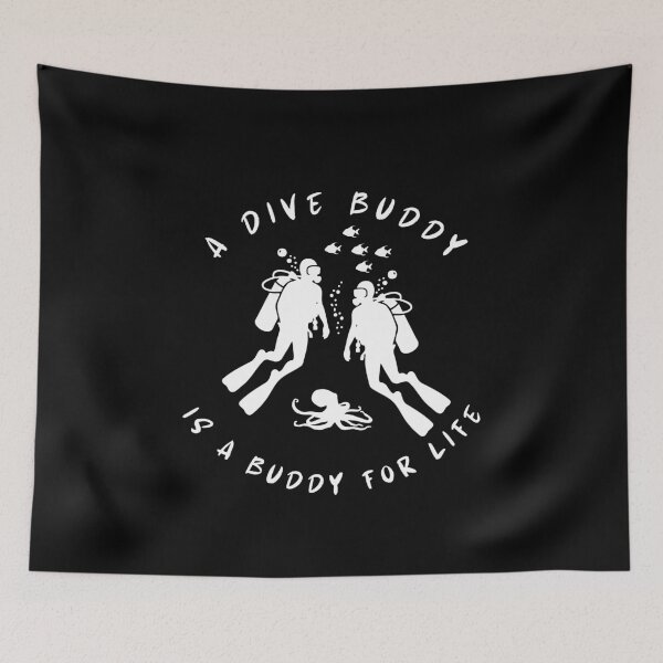 Item preview, Dive Buddy for Life Scuba T-Shirt designed and sold by TheDiveShirt.