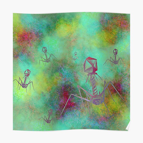 Bacteriophage Invasion Poster