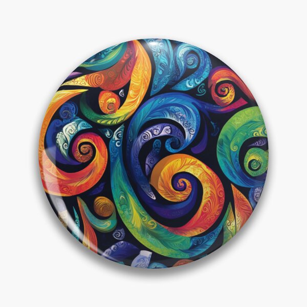 Artikelvorschau, Neuseeland Māori Paua Muster Koru Design 326 entworfen und verkauft von GrinGalore.