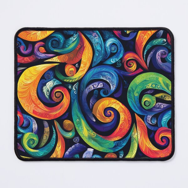 Item preview, New Zealand Māori Paua Pattern Koru Design 326 designed and sold by GrinGalore.