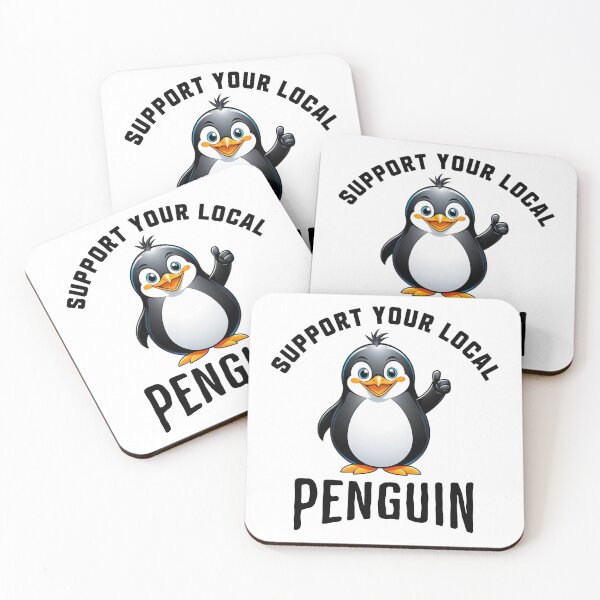 Item preview, Support Your Local Penguin designed and sold by LegendaryDesigns.