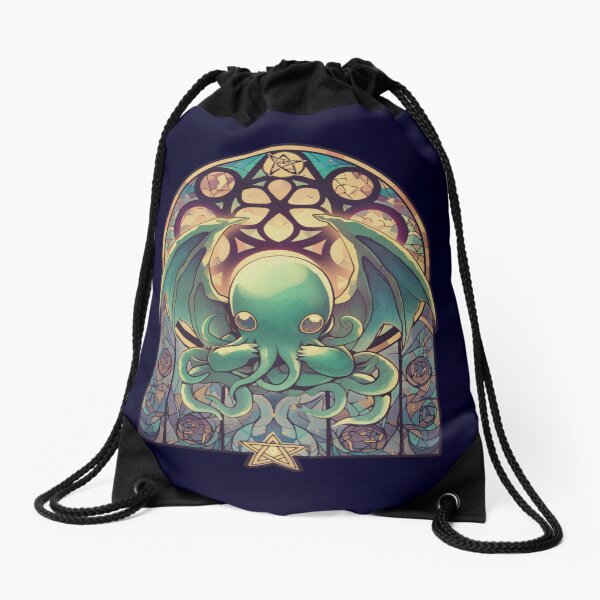 Item preview, Chibithulhu: Cute Chibi Cthulhu in Stained Glass! designed and sold by Hiraeth Atelier.