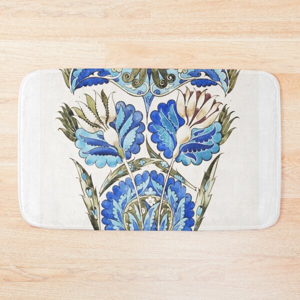 Item preview, Floral pattern by William De Morgan vintage art designed and sold by Vintage Designs +.