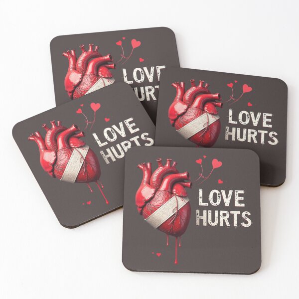 Item preview, Love Hurts Reloaded Premium Trendy Best Gift designed and sold by Imaginarium of Chaos falcon88 .
