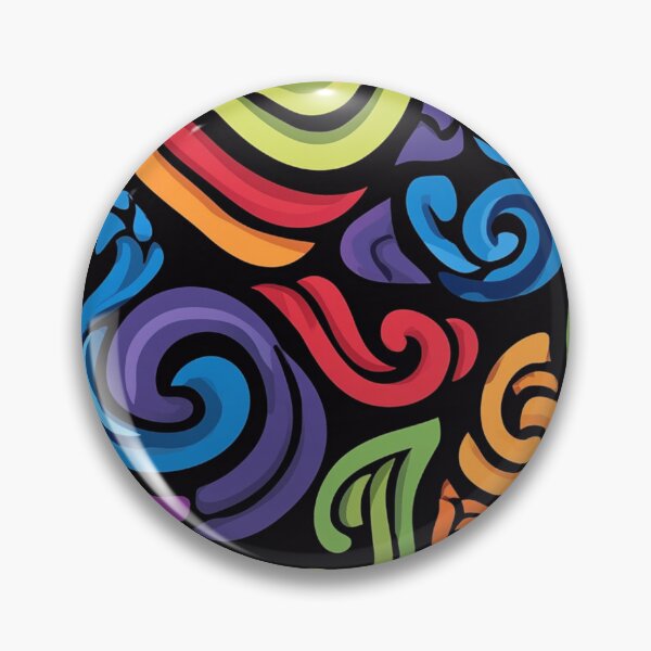 Item preview, New Zealand Paua Māori Pattern Koru Design 329 designed and sold by GrinGalore.