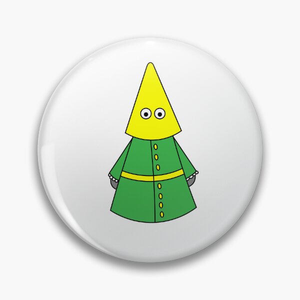 Item preview, The penitent in the green tunic with a yellow hood. designed and sold by Cartoon Spain.