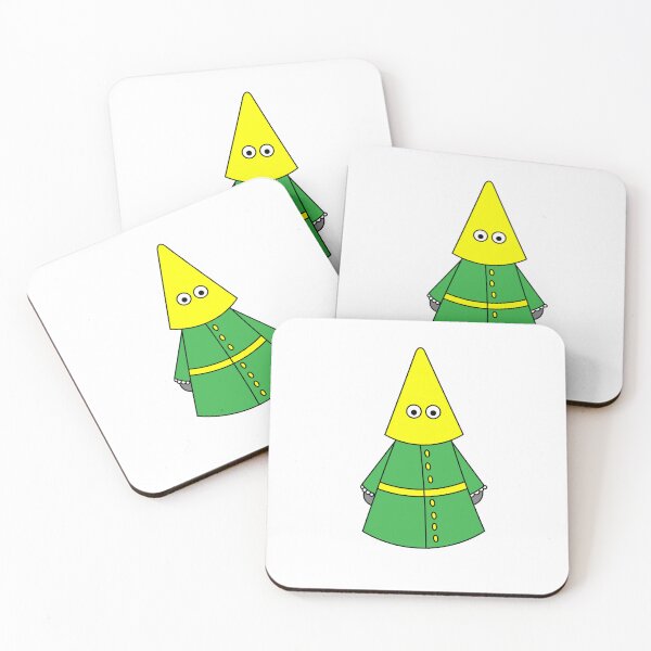 Item preview, The penitent in the green tunic with a yellow hood. designed and sold by Cartoon Spain.