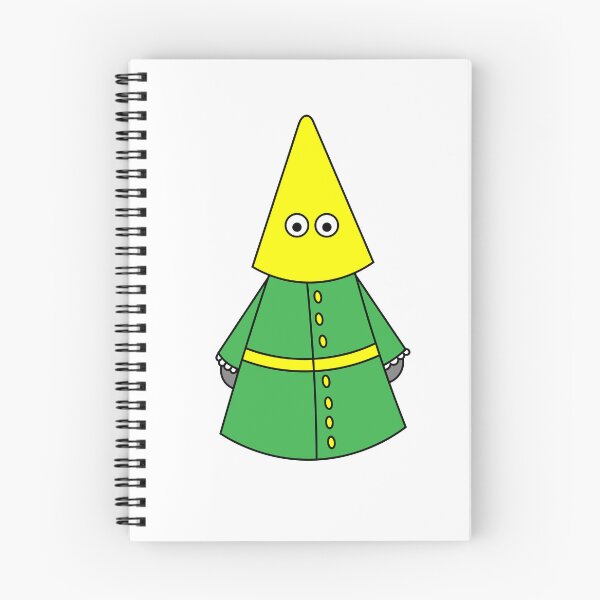 Item preview, The penitent in the green tunic with a yellow hood. designed and sold by Cartoon Spain.