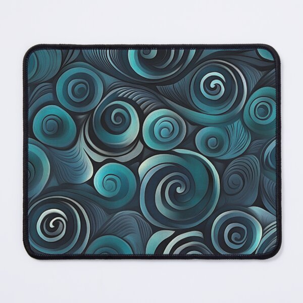 Item preview, New Zealand Paua Māori Pattern Koru Design 330 designed and sold by GrinGalore.
