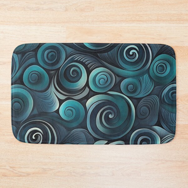 Item preview, New Zealand Paua Māori Pattern Koru Design 330 designed and sold by GrinGalore.