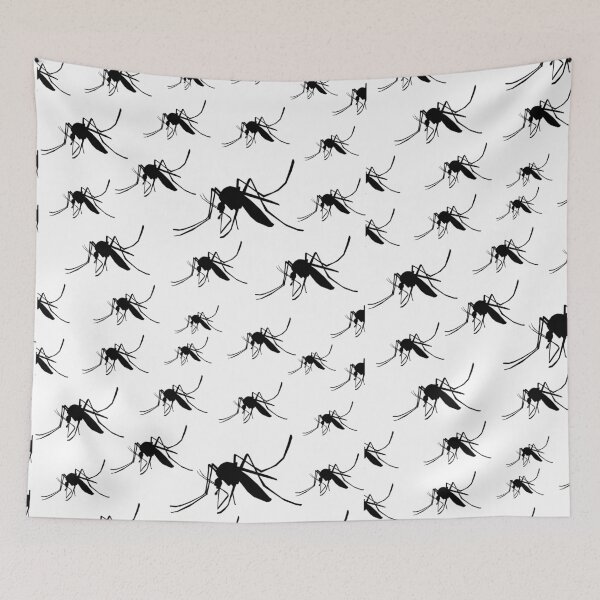 Item preview, Angry Mosquitoes! - Stunning Design on White Background designed and sold by CritterFish.