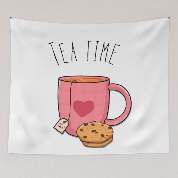 Item preview, Tea and Cookies! designed and sold by Hello-Cuties.