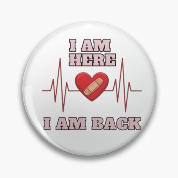 Item preview, i am here i am back designed and sold by DesignNadine.