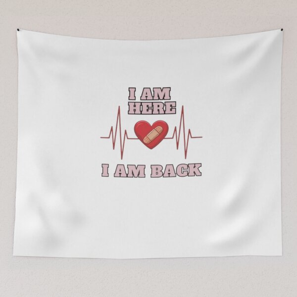 Item preview, i am here i am back designed and sold by DesignNadine.