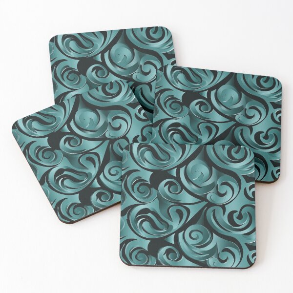 Item preview, New Zealand Paua Māori Pattern Koru Design 331 designed and sold by GrinGalore.