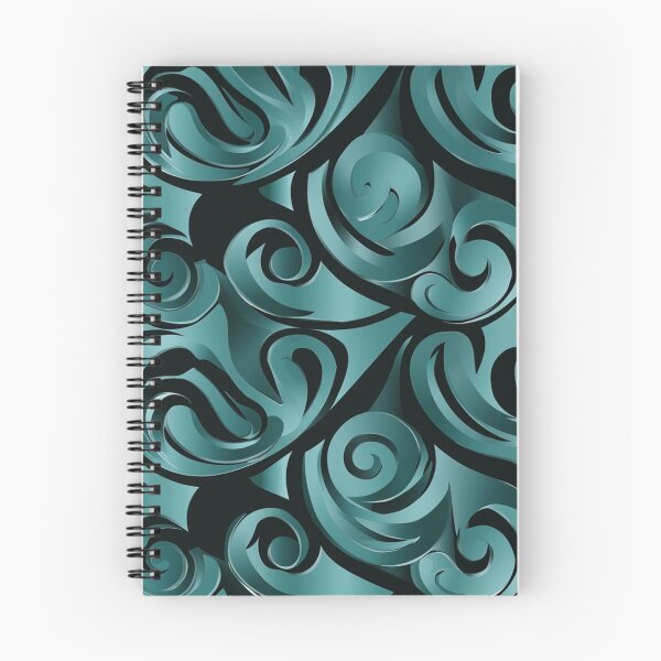 Item preview, New Zealand Paua Māori Pattern Koru Design 331 designed and sold by GrinGalore.