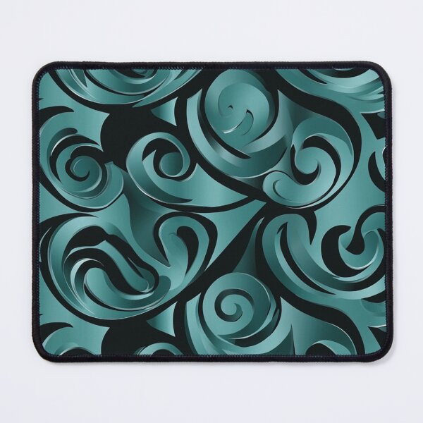 Item preview, New Zealand Paua Māori Pattern Koru Design 331 designed and sold by GrinGalore.