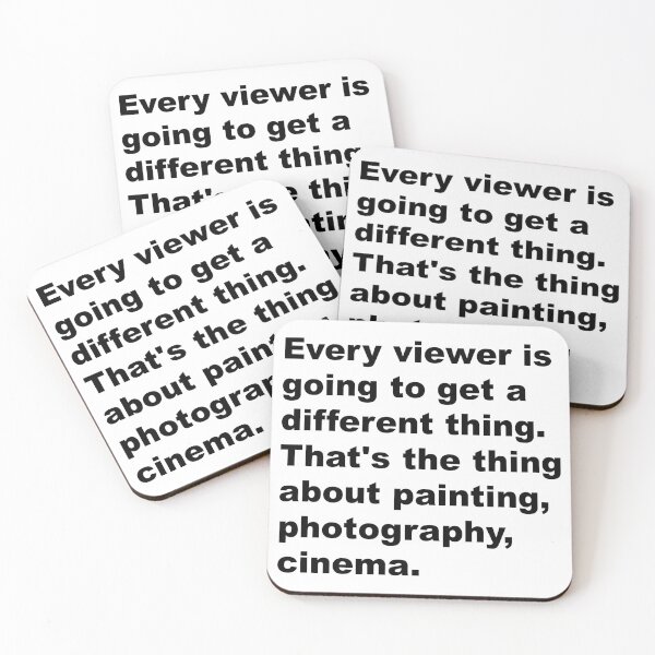 Item preview, Every viewer is going to get a different thing. - David Lynch Quote designed and sold by Aesthetic Crew.