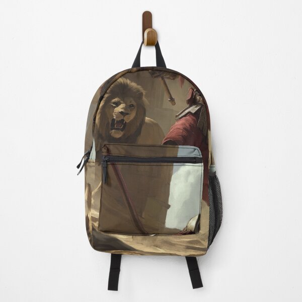 Item preview, Desert Warrior: Battle with Lions designed and sold by FireScreen.