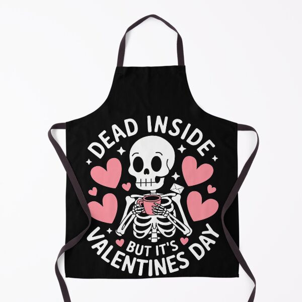 Item preview, Dead Inside But It's Valentines Day Skeleton Coffee Humor designed and sold by Hananiah Merch.