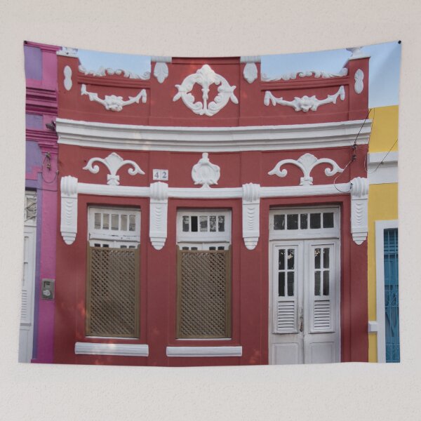 Item preview, Colorful Houses designed and sold by The Discreet Peacock.