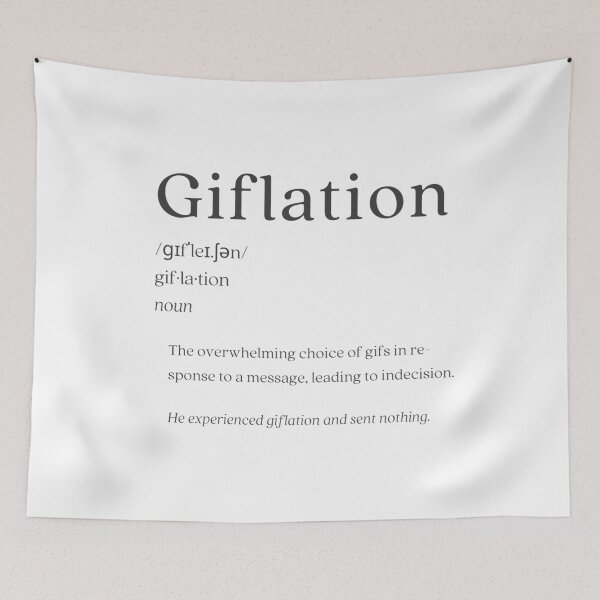 Item preview, Dictionary: Giflation designed and sold by nature. electrified..
