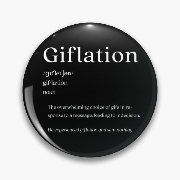 Artikelvorschau, Wörterbuch: Giflation entworfen und verkauft von nature. electrified..