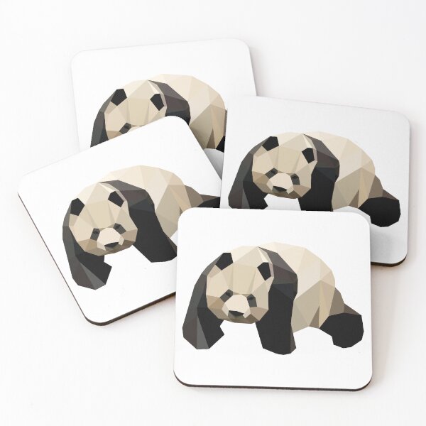Item preview, Adorable Low-Poly Panda Funny Gift for Panda Lovers designed and sold by Hoshi-Club.