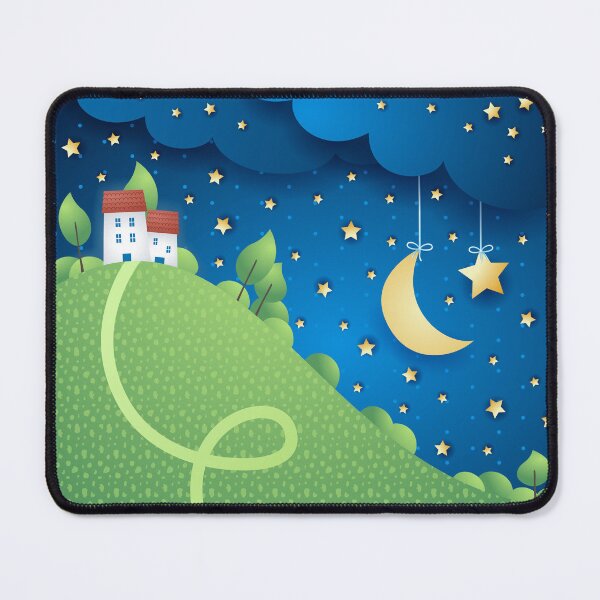 Item preview, Over the Hills, at Night designed and sold by LuisaVenturoli.