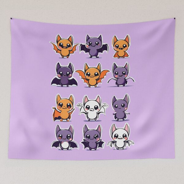 Item preview, Little Bat, Bat kawaii, Batzilla, sweet bat, cute bat, cute,  designed and sold by GOLDENGARDENART.