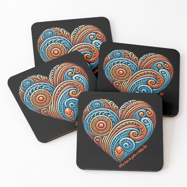 Item preview, Ko koe te pito o taku Ao - Vibrant Valentines Day Art #3 designed and sold by 2-Tama-Toi.
