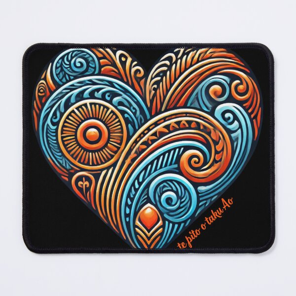 Item preview, Ko koe te pito o taku Ao - Vibrant Valentines Day Art #3 designed and sold by 2-Tama-Toi.