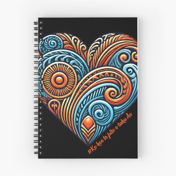 Item preview, Ko koe te pito o taku Ao - Vibrant Valentines Day Art #3 designed and sold by 2-Tama-Toi.