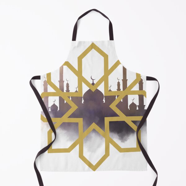 Item preview, Golden Geometric Eid Mosque Design designed and sold by RaiyaTees.