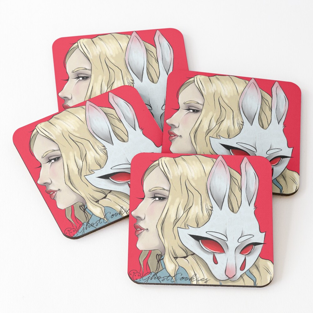 Item preview, Coasters (Set of 4) designed and sold by Gh0stCookies.
