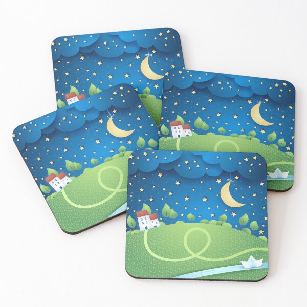 Item preview, The River, at Night designed and sold by LuisaVenturoli.
