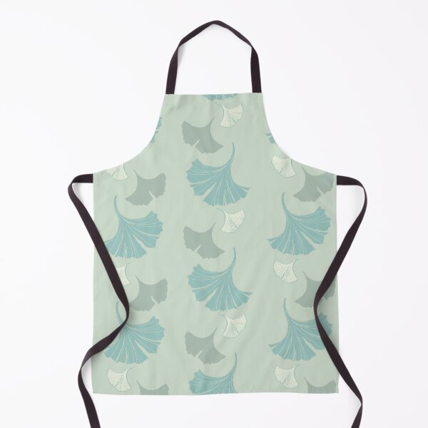 Item preview, Cascading Ginkgo on sage designed and sold by LisaLeQuelenec.