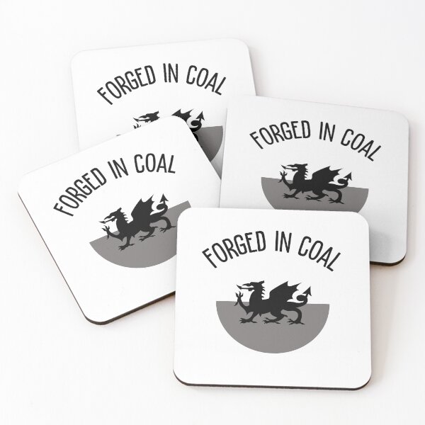 Item preview, Forged in Coal T-Shirt – Celebrate Welsh Mining Pride designed and sold by baggycatsworld.