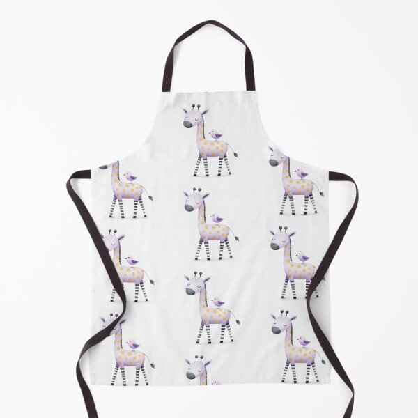 Item preview, A whimsical illustration of happy giraffe designed and sold by Beyondnote-Art.