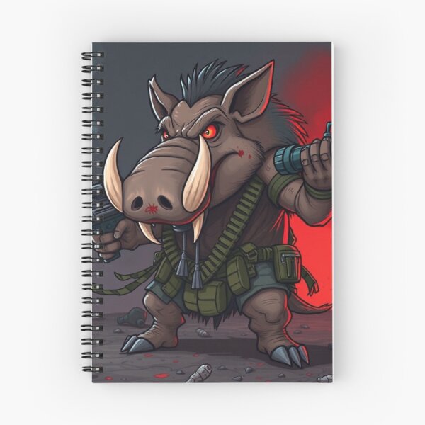 Item preview, War Pig in Action: Destructive Hero designed and sold by RobDaHoody.