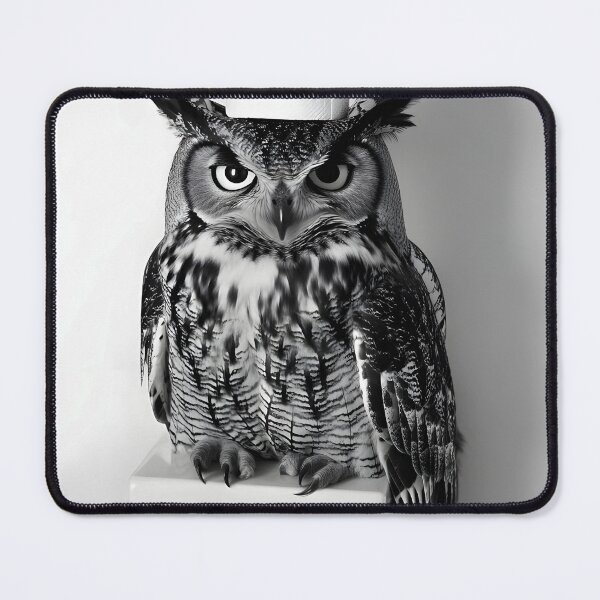 Item preview, Owl in Bathroom with Toilet Paper on Head designed and sold by CheekyAnimalz.